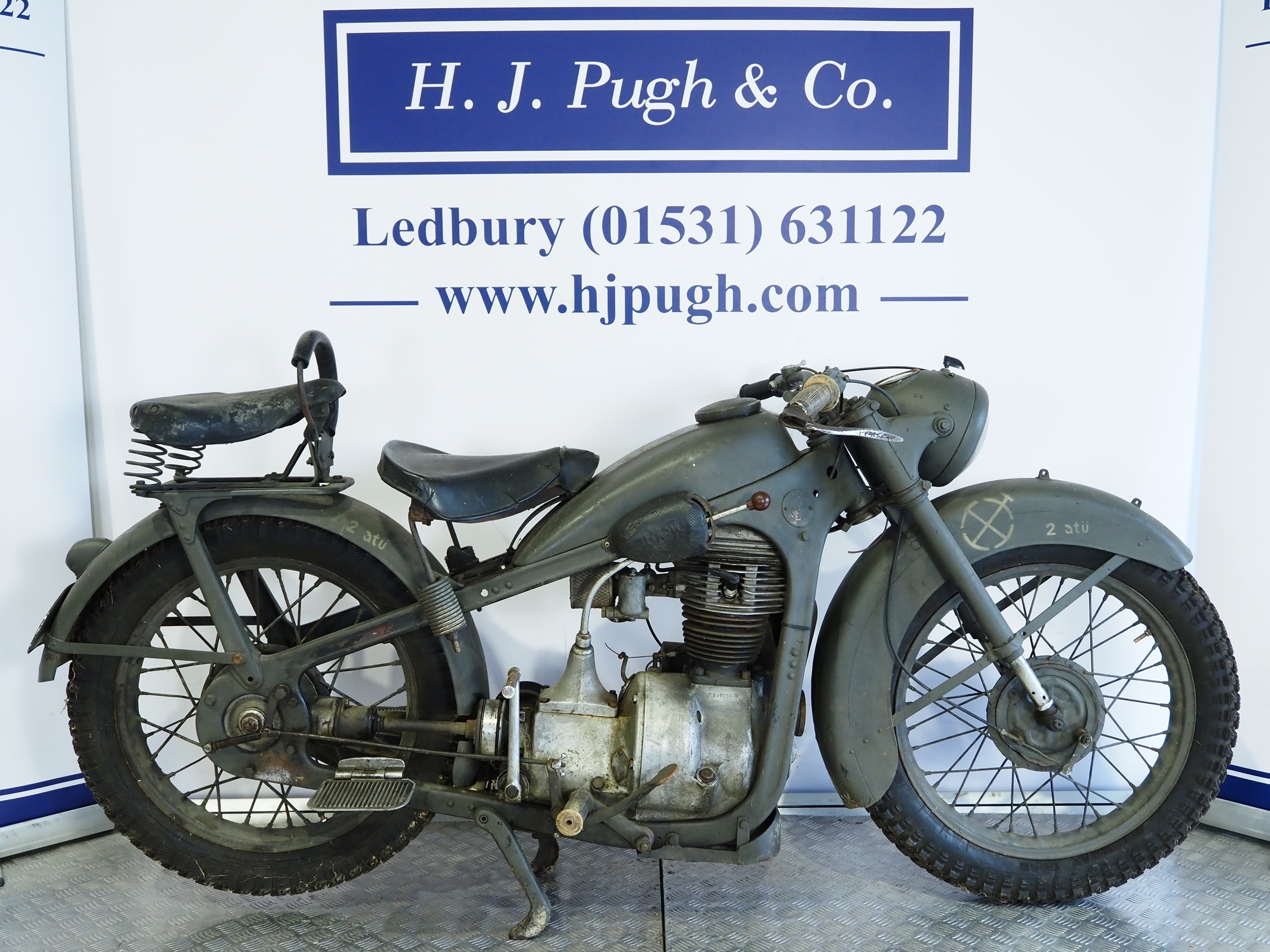 BMW R35 motorcycle restoration project. Frame No. 309736 Engine No ...
