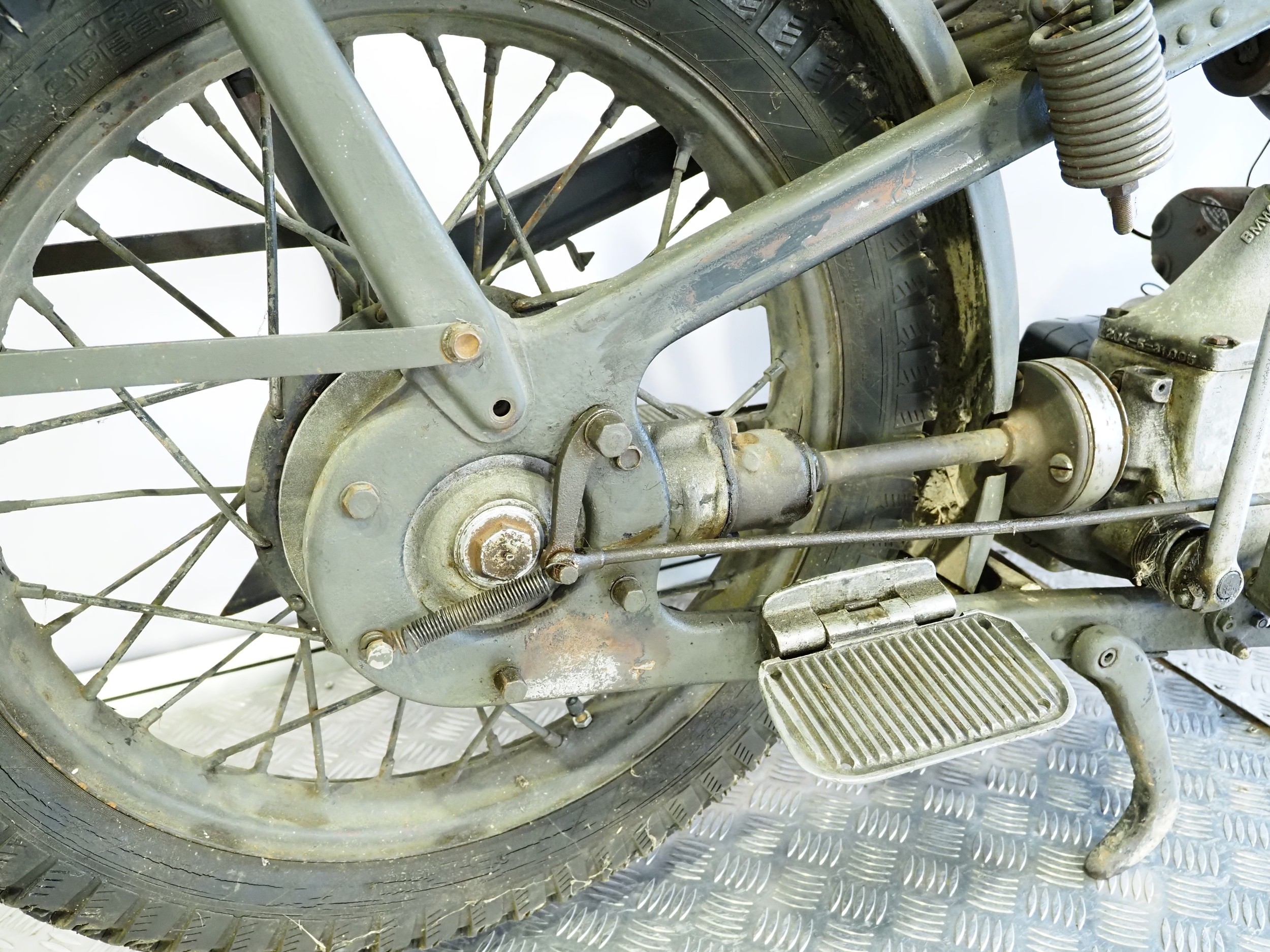 BMW R35 motorcycle restoration project. Frame No. 309736 Engine No ...