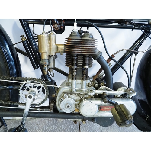 Triumph Model C motorcycle. 1913. 499cc Frame No. 213627 Engine No ...