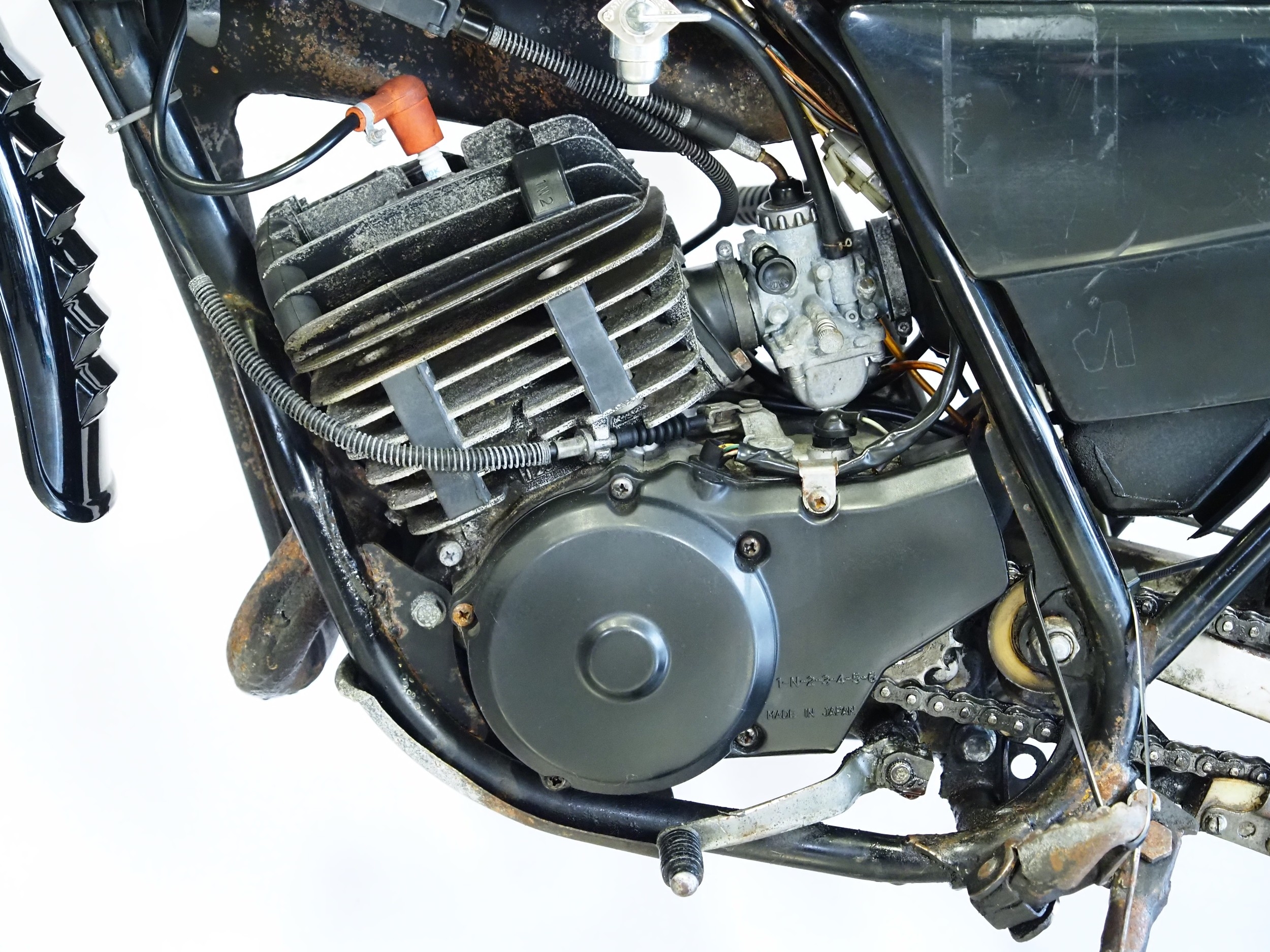 Yamaha DT125 MX motorcycle. 1979. 125cc Frame No. 2A8-064324 Engine No ...
