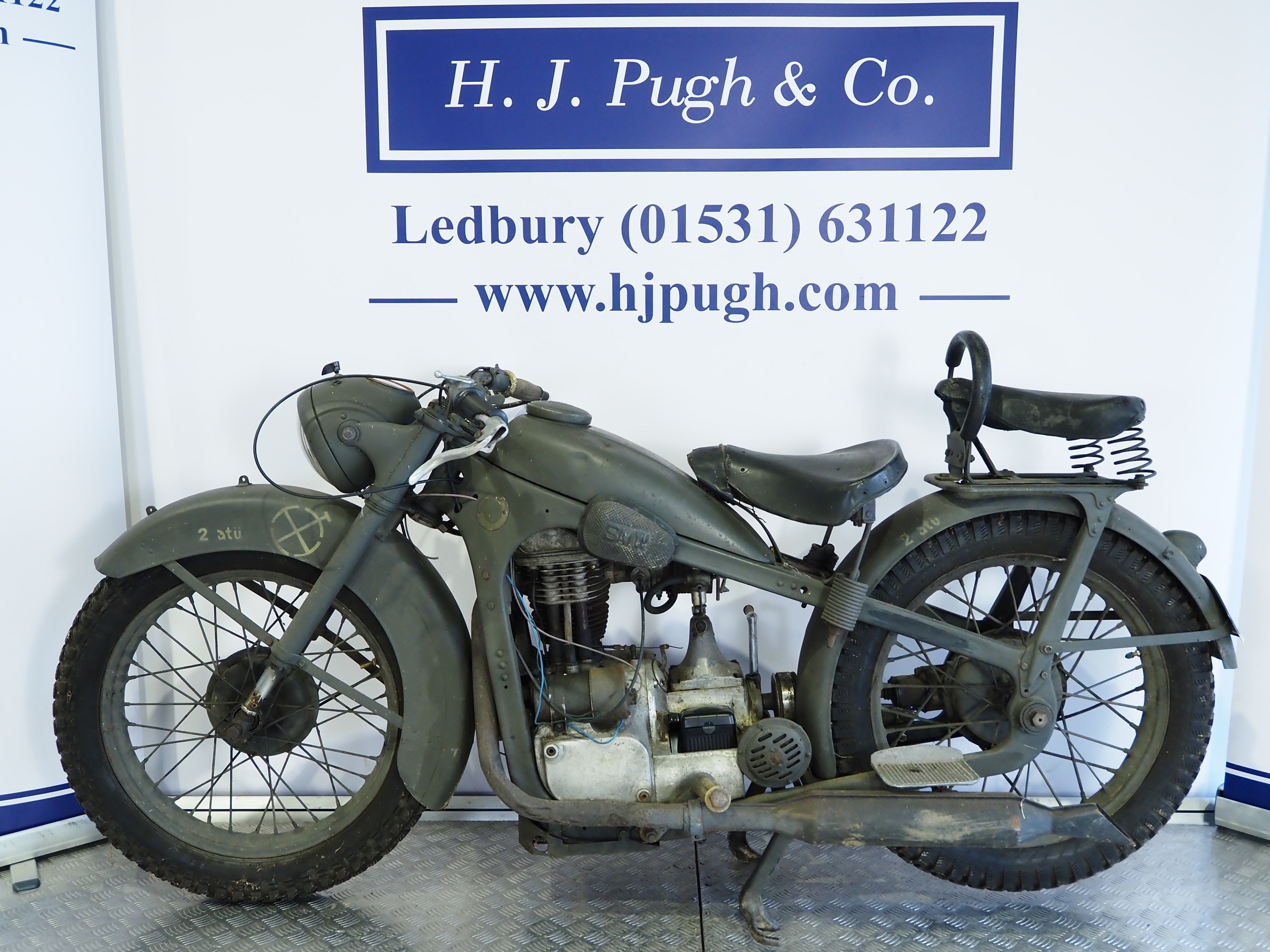 BMW R35 motorcycle restoration project. Frame No. 309736 Engine No ...