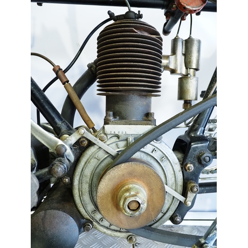 Triumph Model C motorcycle. 1913. 499cc Frame No. 213627 Engine No ...