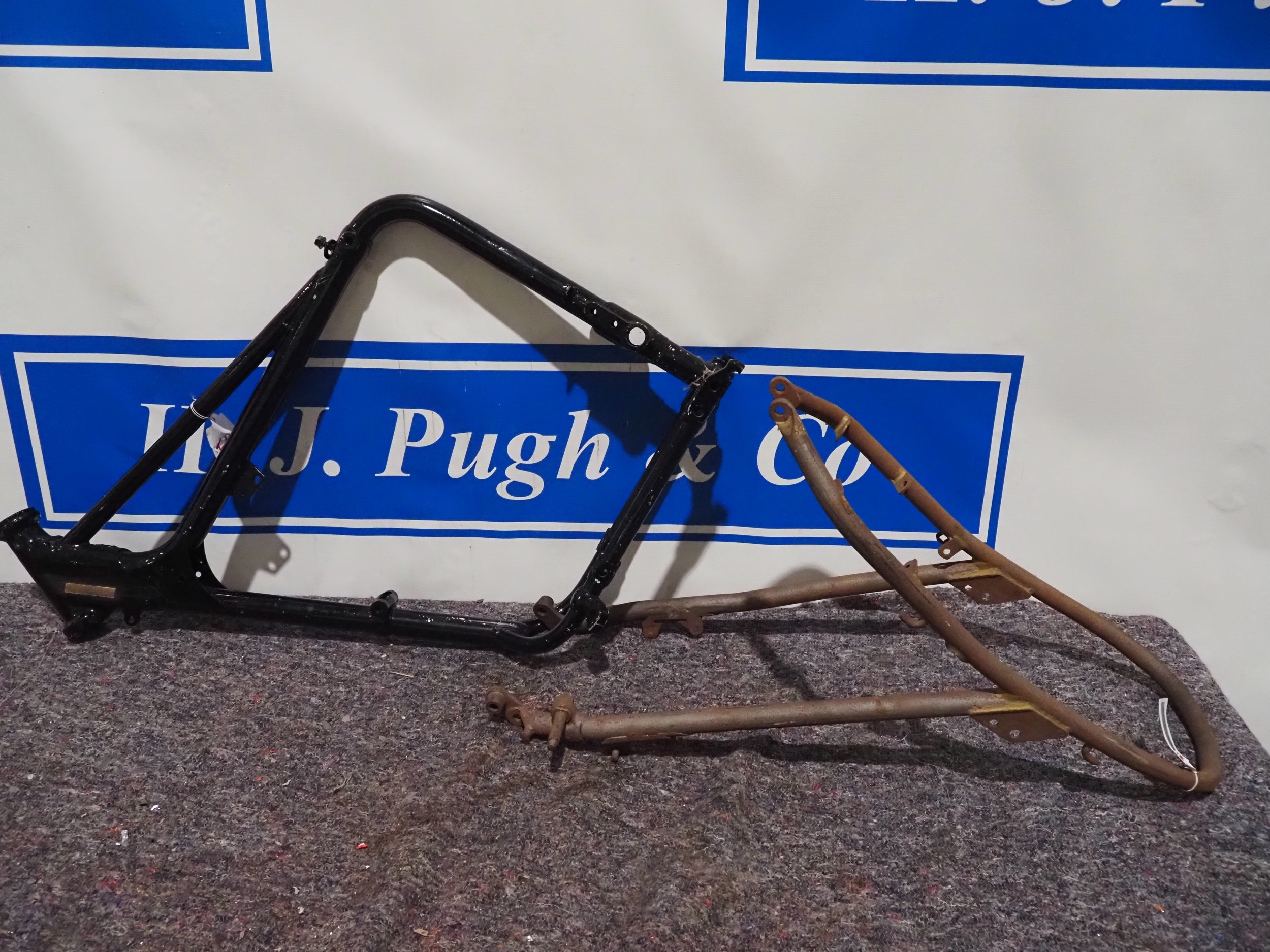 Triumph Frame No. 3TA H49585