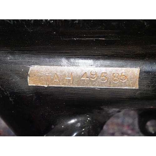 Triumph Frame No. 3TA H49585