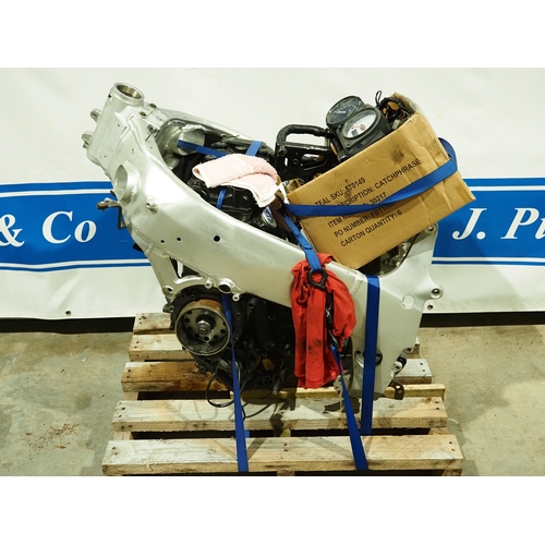 Suzuki GSXR750 SRAD 1998 project. Frame No. JS1GR7DA2V21O4723