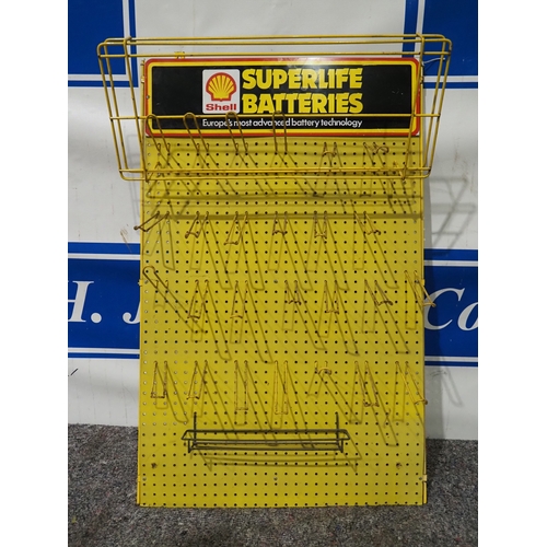 Shell Superlife batteries rack