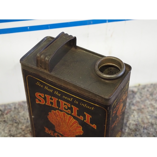 Early Shell Motor Oil can