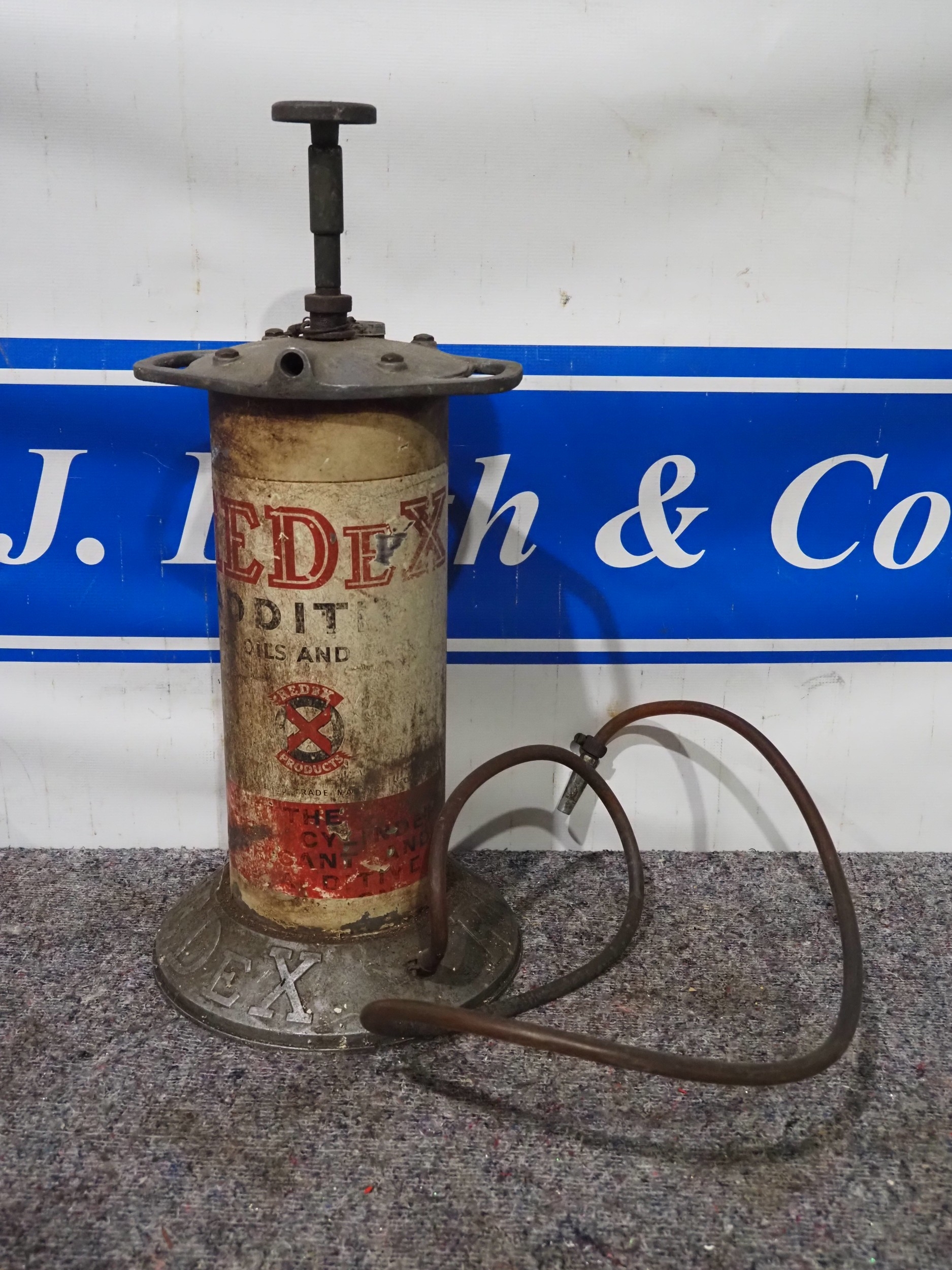 Redex additive oil dispenser