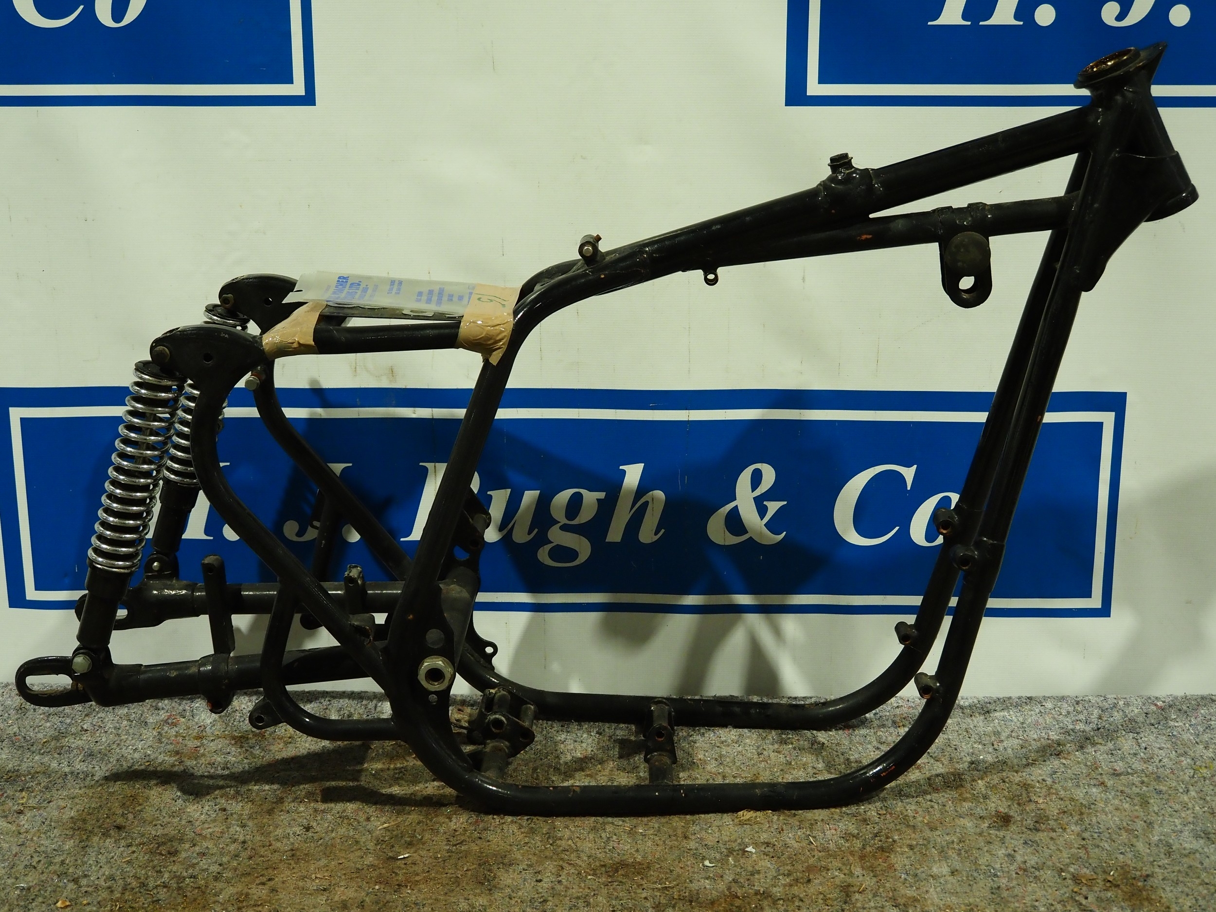 BSA A10 frame. Reg. XTG 33. V5