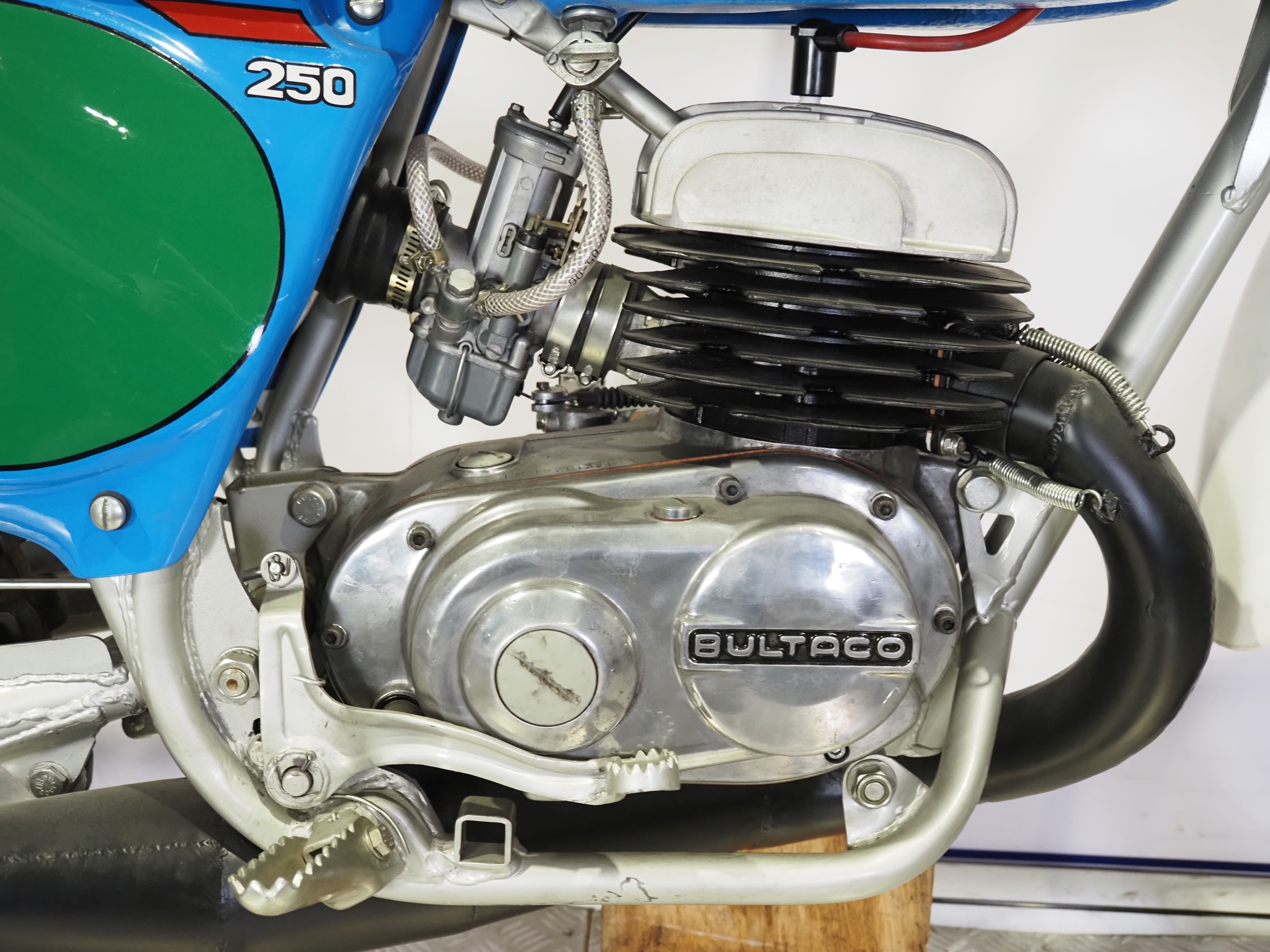 Bultaco Pursang Mk10 trials bike. 1977 Frame No. PB19201424 Engine No ...