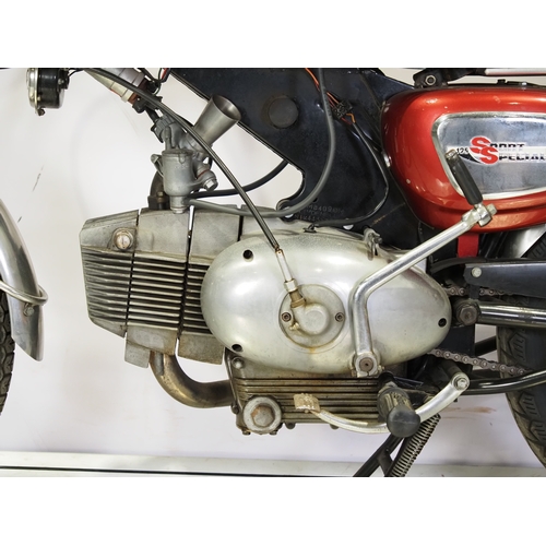 Benelli Motobi 125SS motorcycle. 1970. 124cc Frame No. N1443571 Engine ...