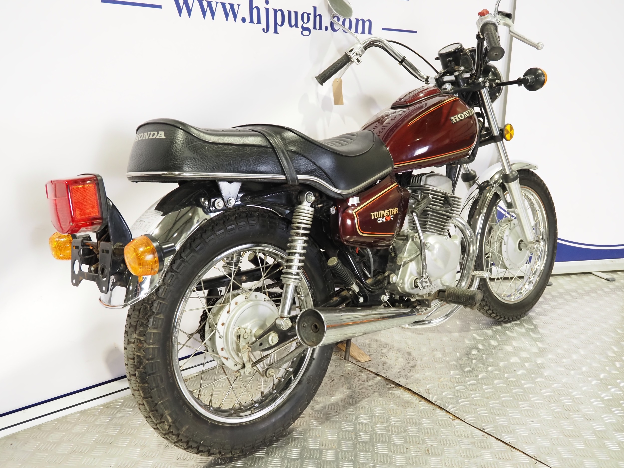 Honda CM200T Twinstar motorcycle. 1980. 200cc Frame No. MC012016542 ...