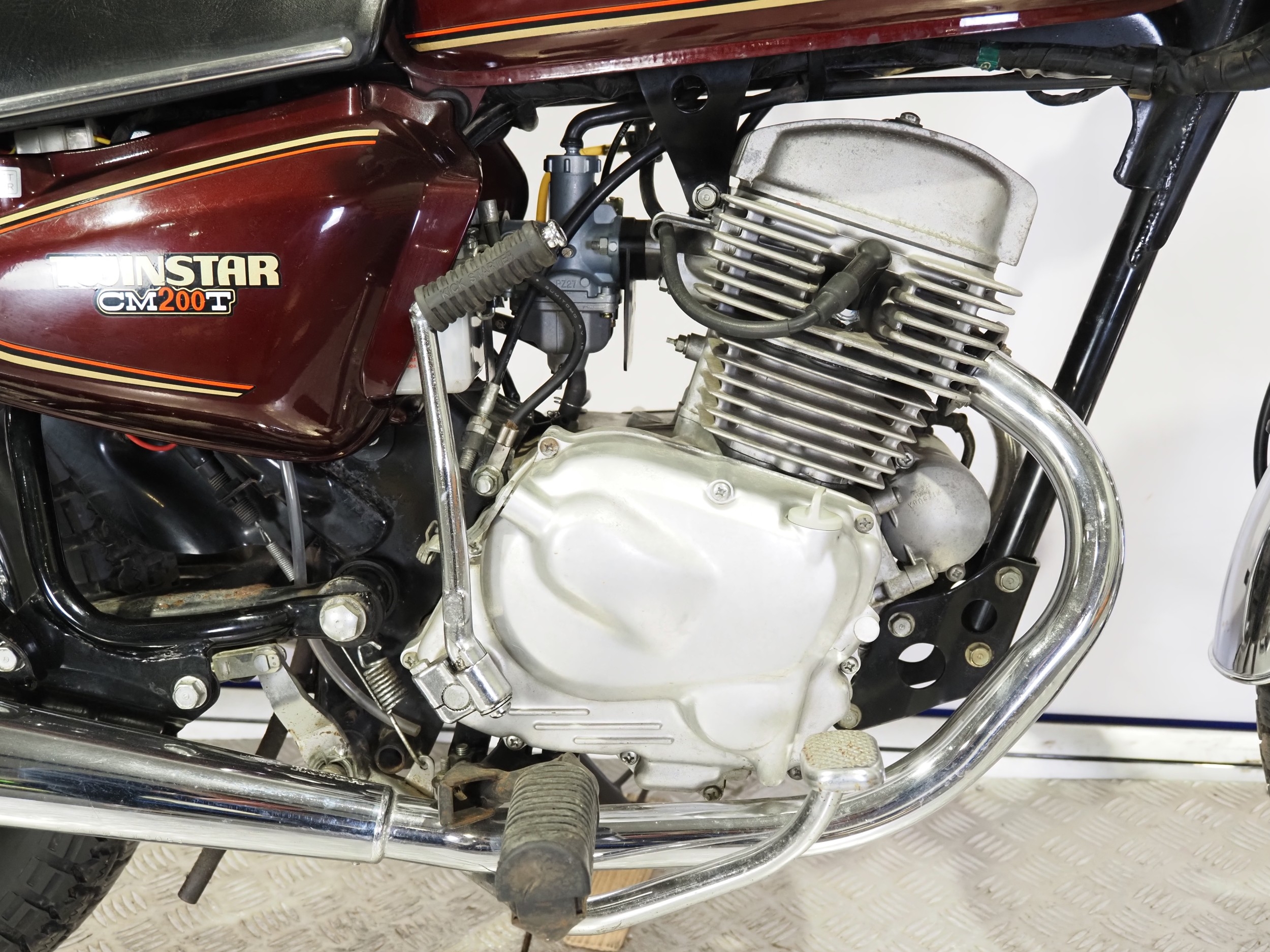 Honda CM200T Twinstar motorcycle. 1980. 200cc Frame No. MC012016542 ...