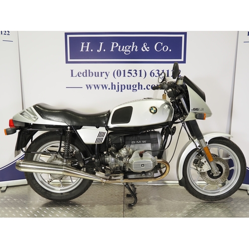 BMW R65LS motorcycle. 1982. 650cc Frame No. 6351594 Engine No. 6351594 ...