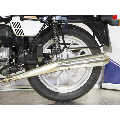BMW R65LS motorcycle. 1982. 650cc Frame No. 6351594 Engine No. 6351594 ...