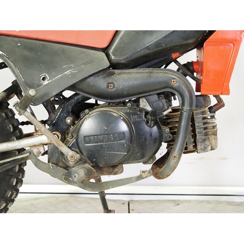 Yamaha PW80 motorcycle. 1984/85. 79cc Frame No. 21W-132324 Engine turns ...