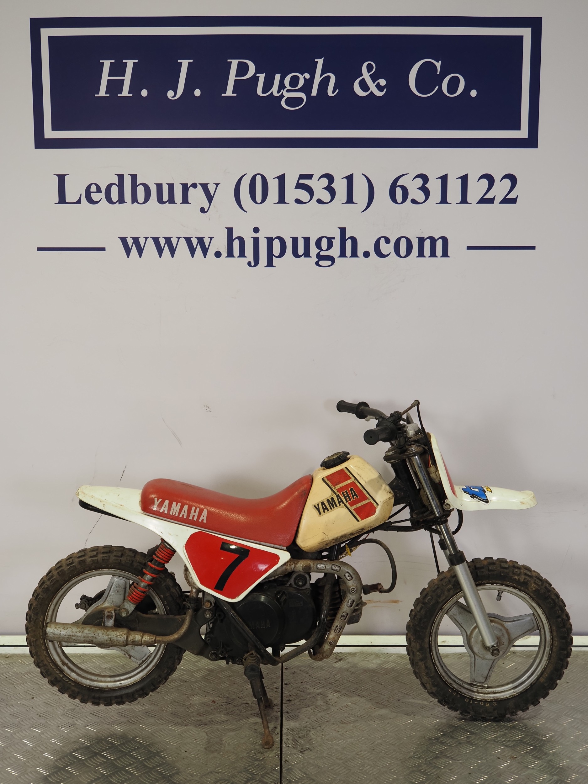 Yamaha PW50 childs scrambler Frame No. 4X4-264258 Engine turns over ...