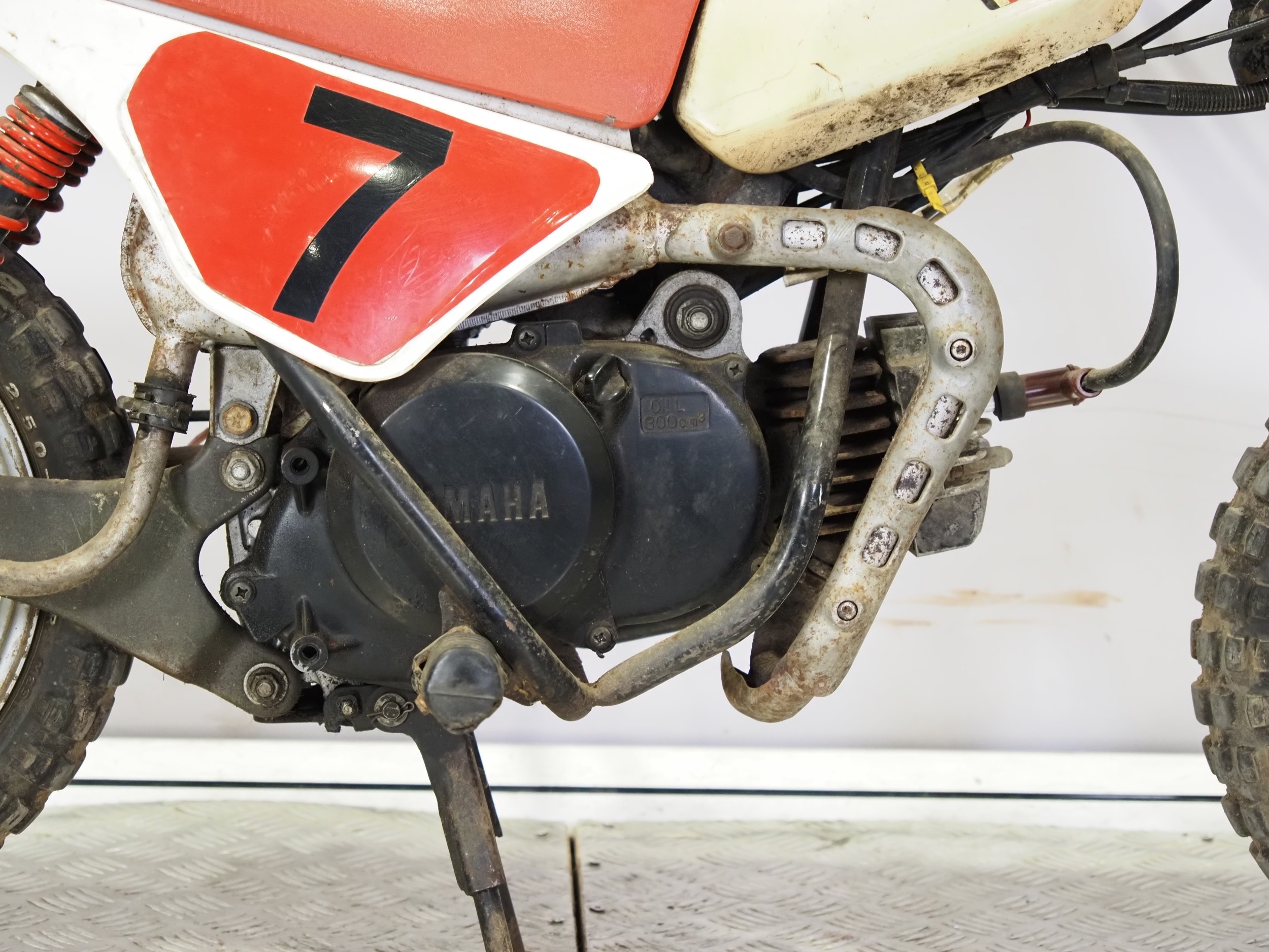 Yamaha PW50 childs scrambler Frame No. 4X4-264258 Engine turns over ...