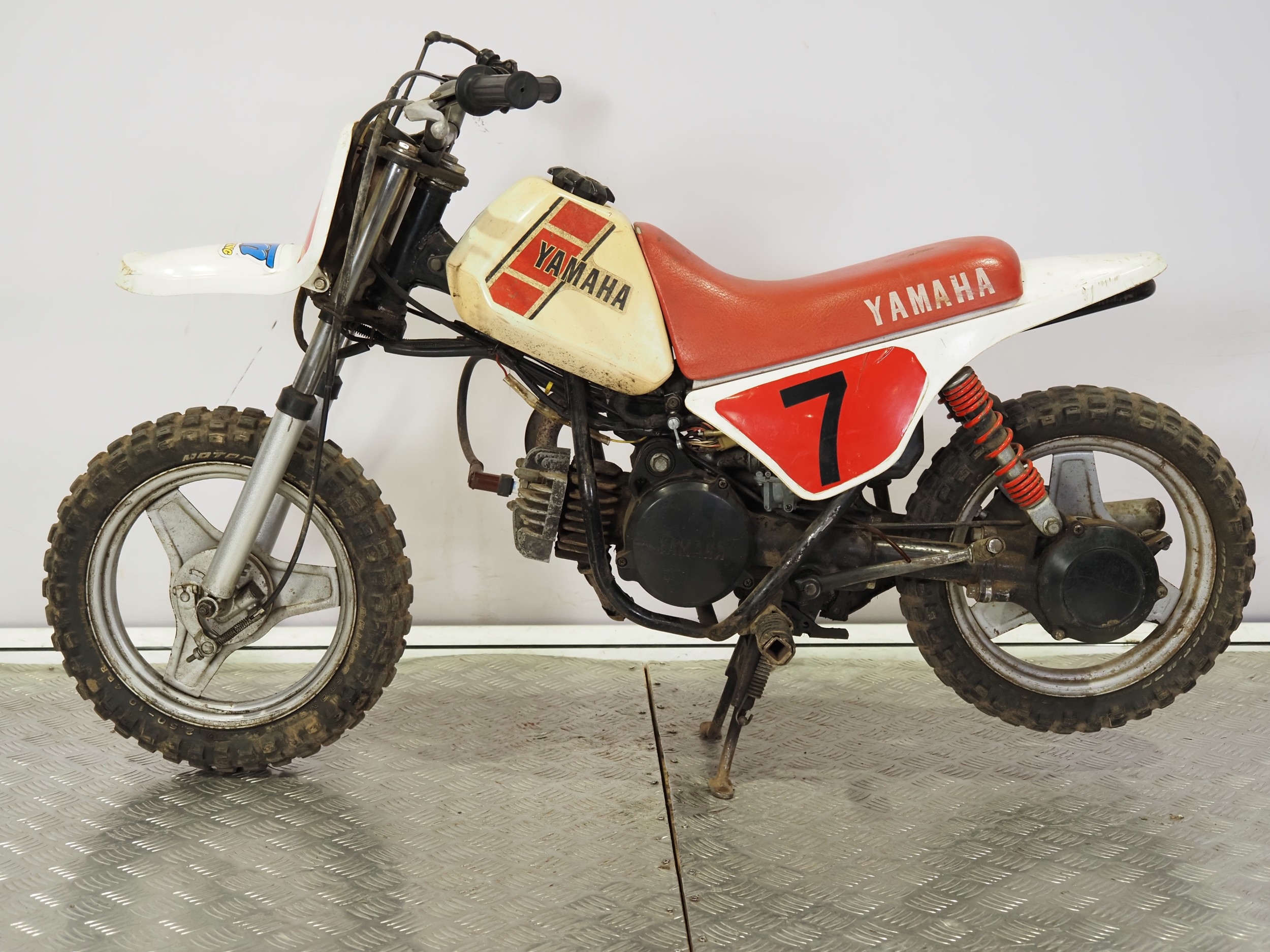 Yamaha PW50 childs scrambler Frame No. 4X4-264258 Engine turns over ...