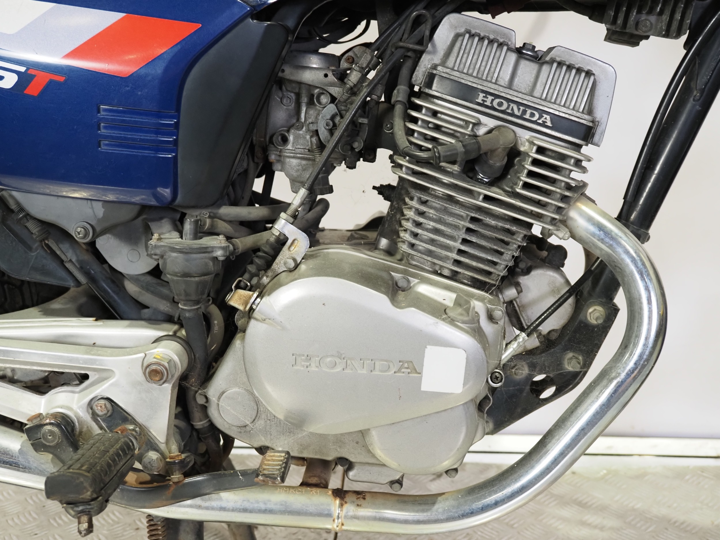 Honda CB125T motorcycle project. 1988. 125cc Frame No. JC06-6002017 ...