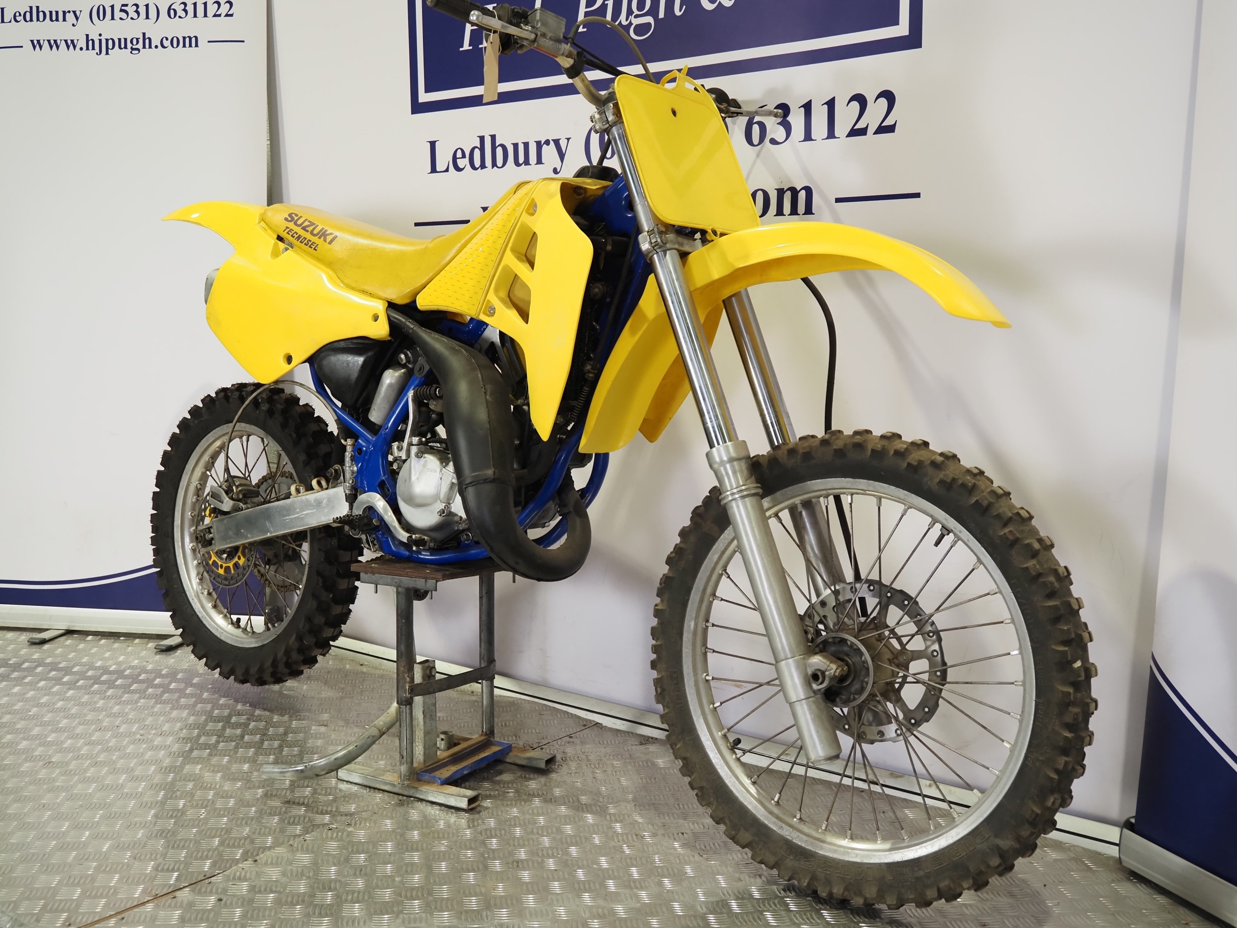 Suzuki RM125J motocross bike project. 1988. 125cc Frame No. RF14A ...