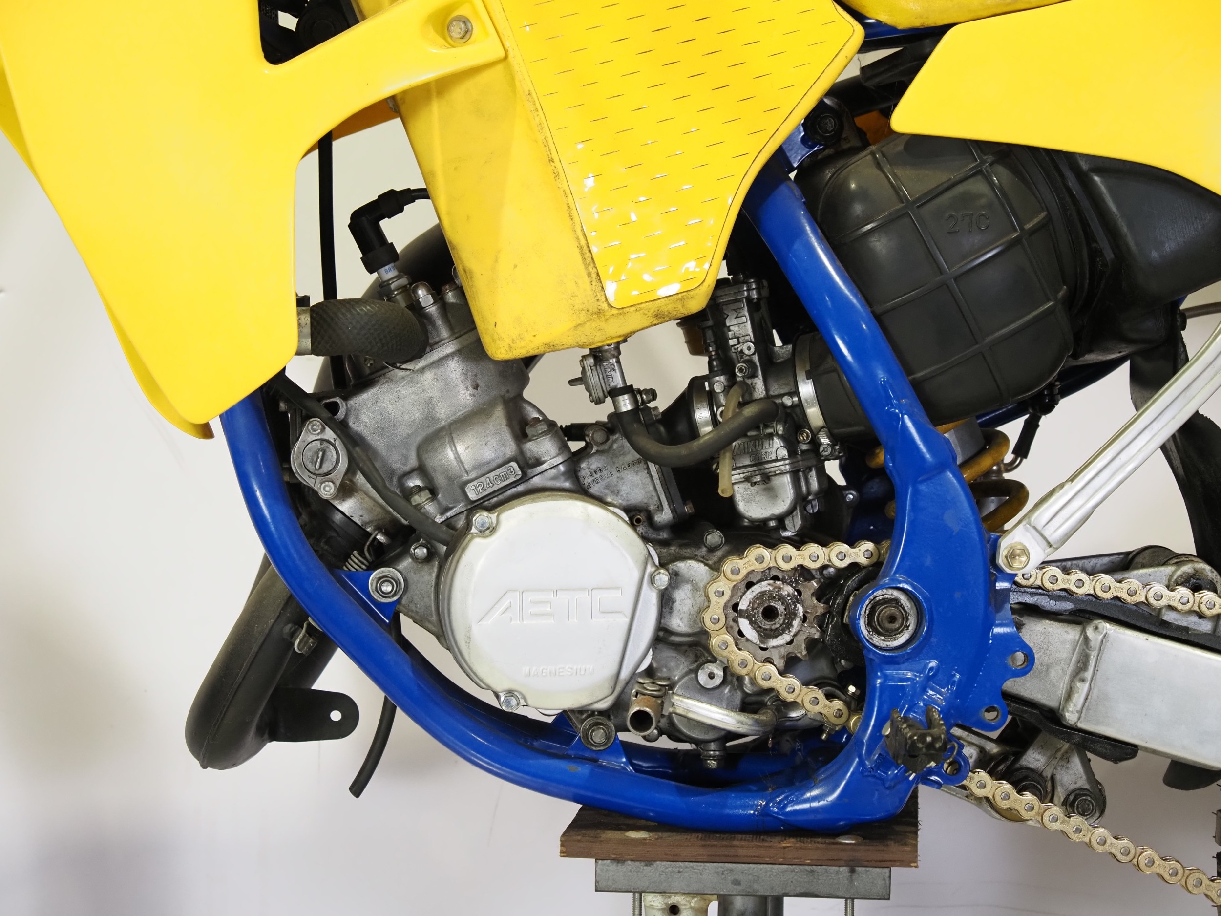 Suzuki RM125J motocross bike project. 1988. 125cc Frame No. RF14A ...