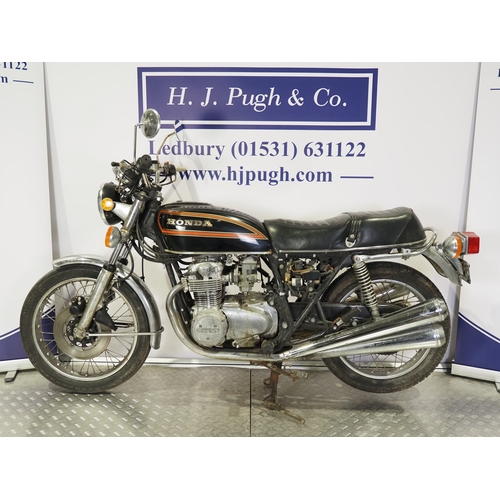 Honda CB550 motorcycle project. 1978. 550cc Frame No. CB550K-2117002 ...