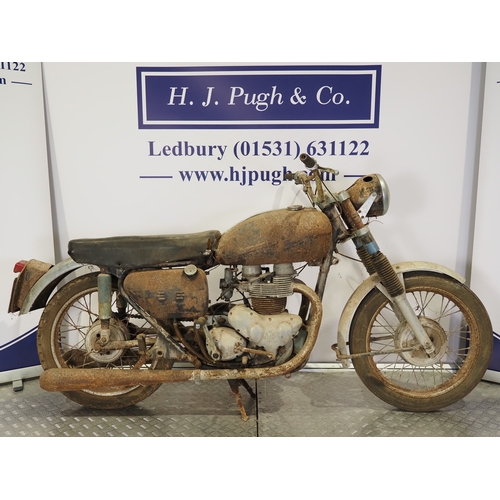 Matchless motorcycle project. 1963. 650cc Frame No. A82461 Engine turns ...