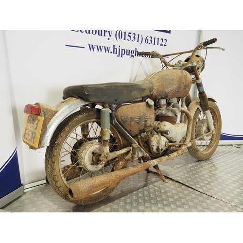 Matchless motorcycle project. 1963. 650cc Frame No. A82461 Engine turns ...