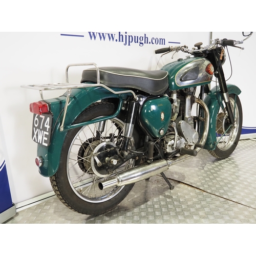 BSA B31 motorcycle. 1959. 350cc Frame No. FB31 3123 Engine No. GB31 ...