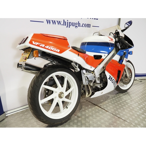 Honda VFR 400R motorcycle. 1989. 398cc Frame No. NC30-1010441 Engine No ...