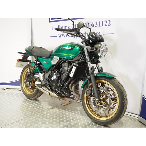 Kawasaki RS650 motorcycle. 2021. 649cc Frame No. ML5ER650MMDA52592 ...