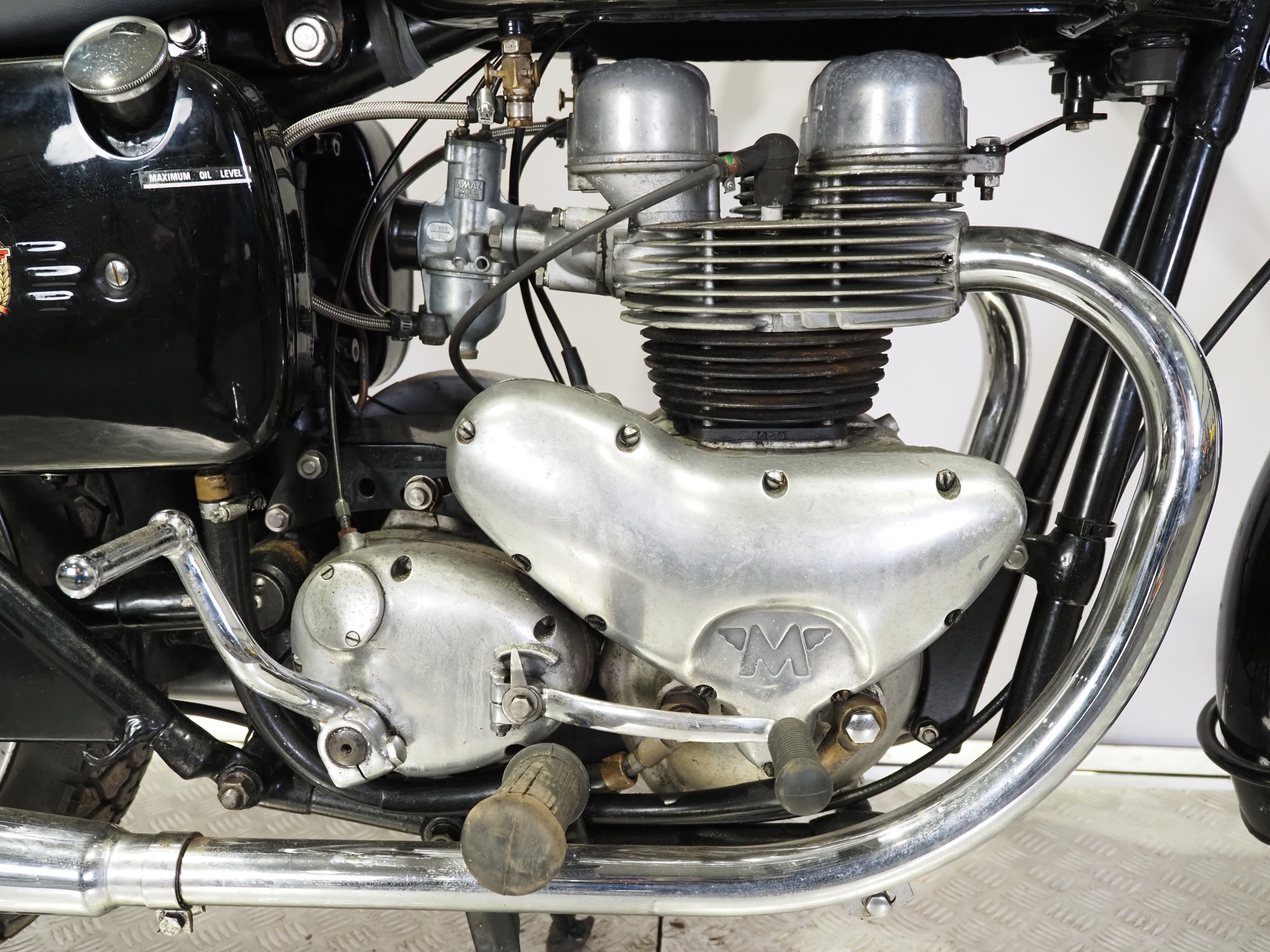 Matchless G9 motorcycle. 1960. 500cc Engine No. 60/G9 52541 Runs and ...