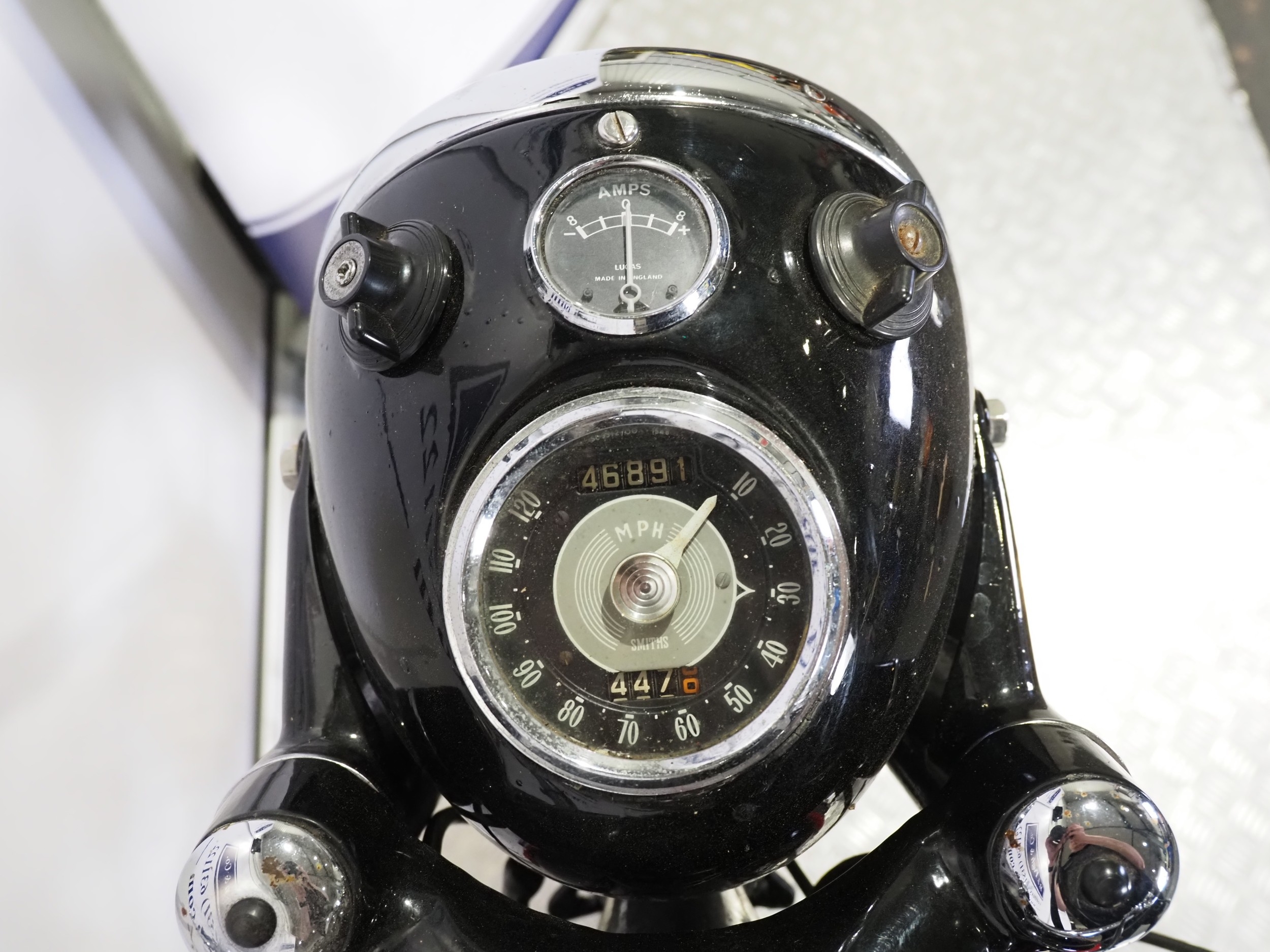 Matchless G9 motorcycle. 1960. 500cc Engine No. 60/G9 52541 Runs and ...