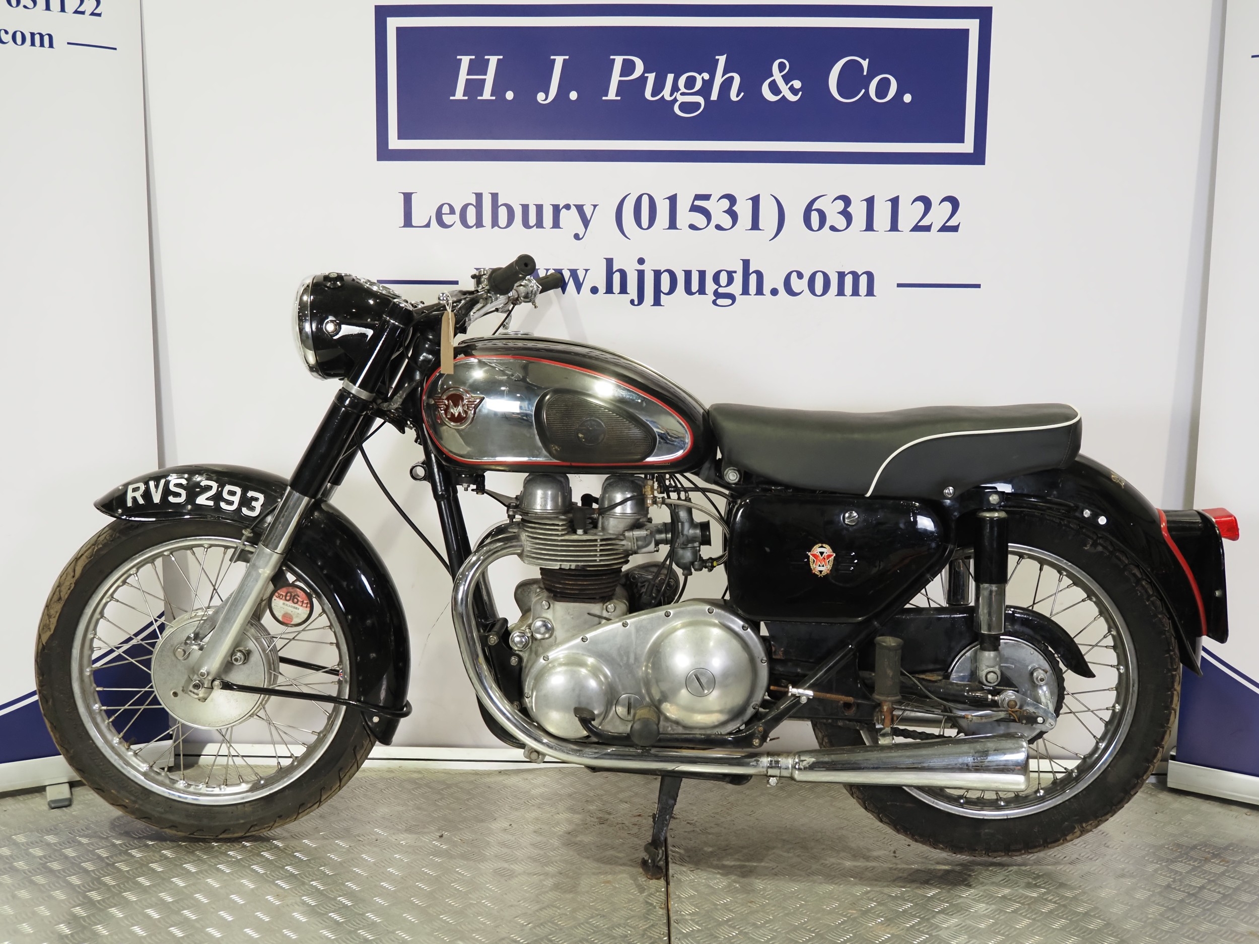 Matchless G9 motorcycle. 1960. 500cc Engine No. 60/G9 52541 Runs and ...