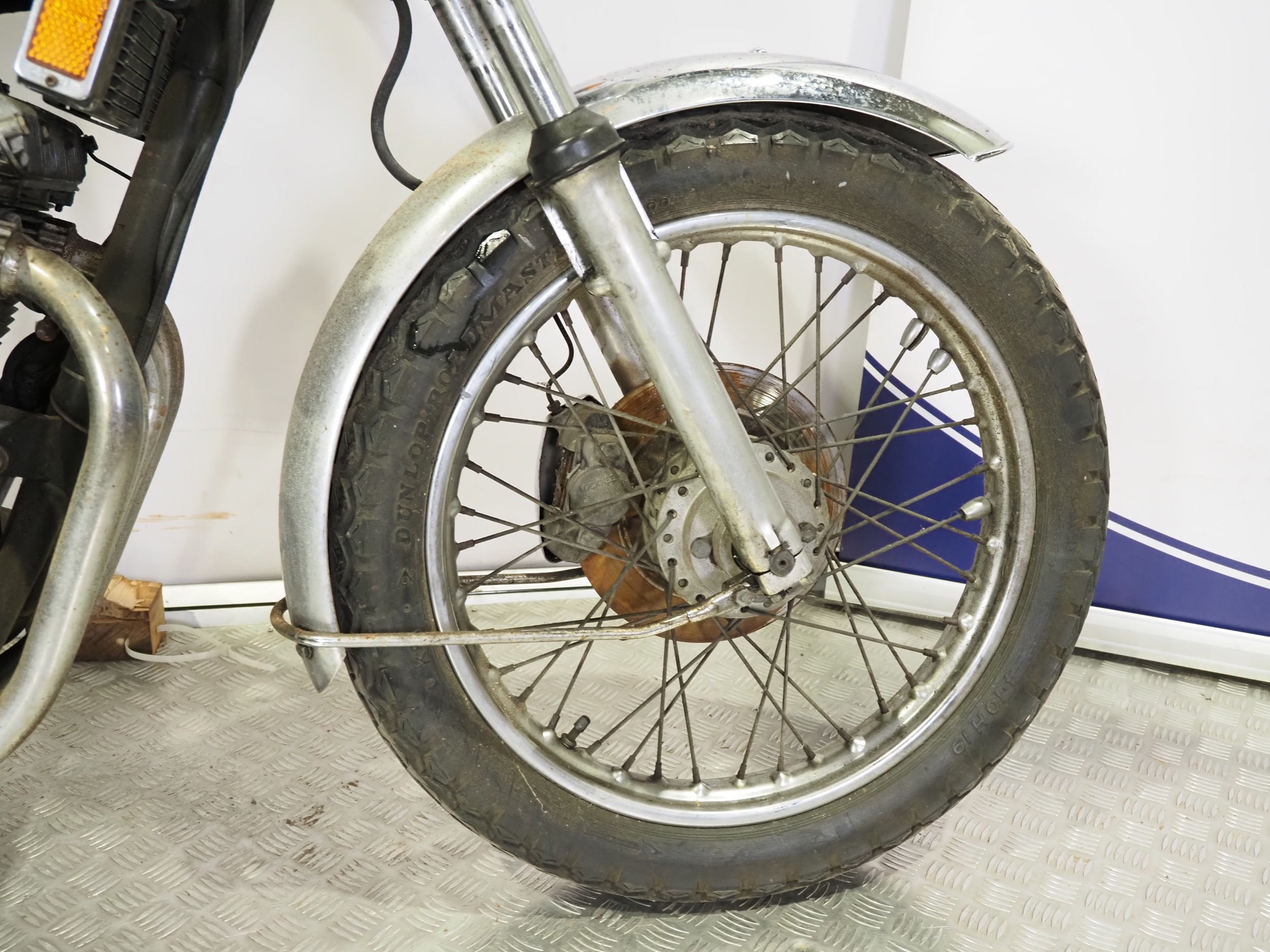 Triumph T160 Trident motorcycle. Frame No. T160E K03922 Engine No ...