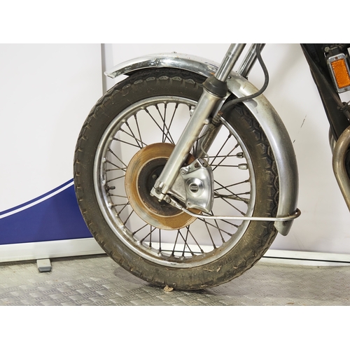 Triumph T160 Trident motorcycle. Frame No. T160E K03922 Engine No ...
