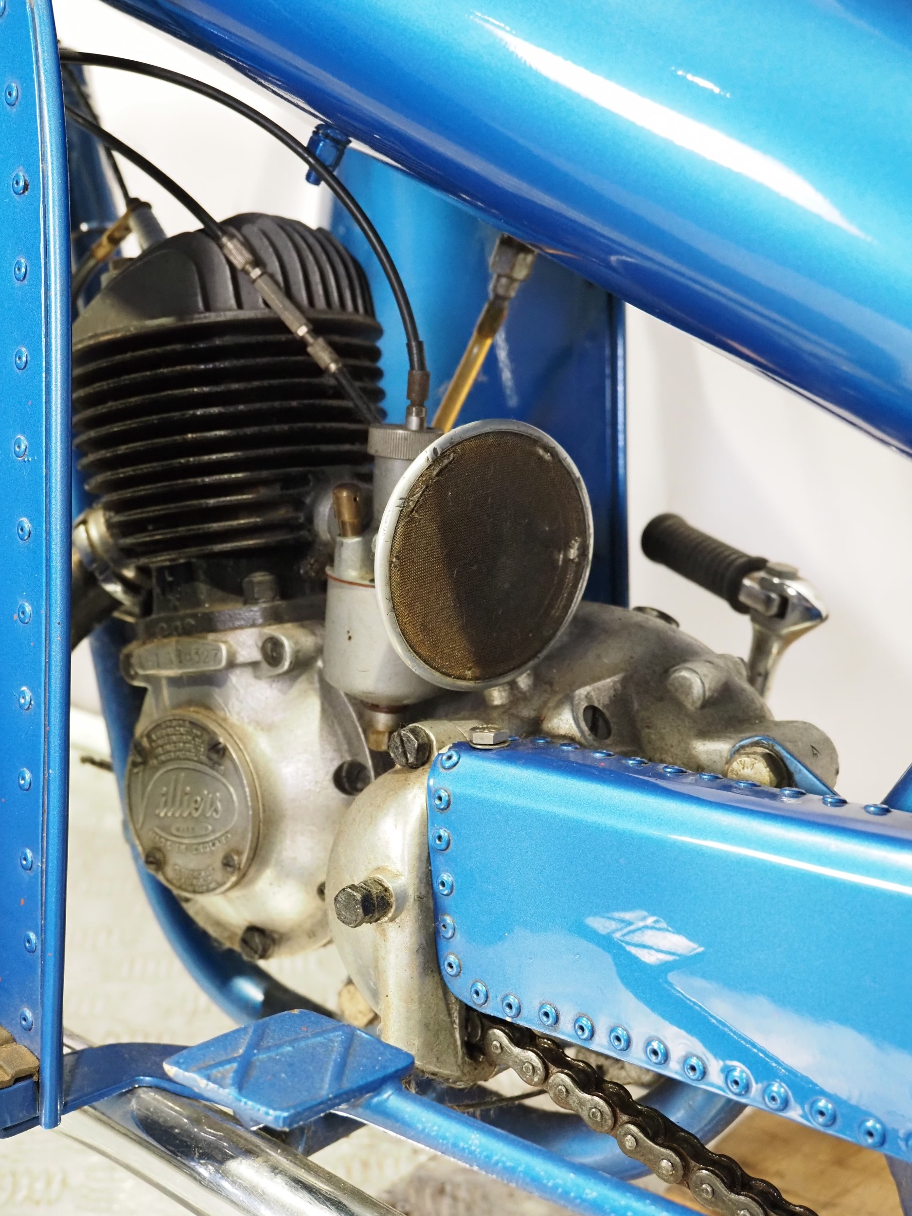 Bond minibike. 1949. 98cc Frame No. 542 51V Engine No. 161A18327 Runs ...