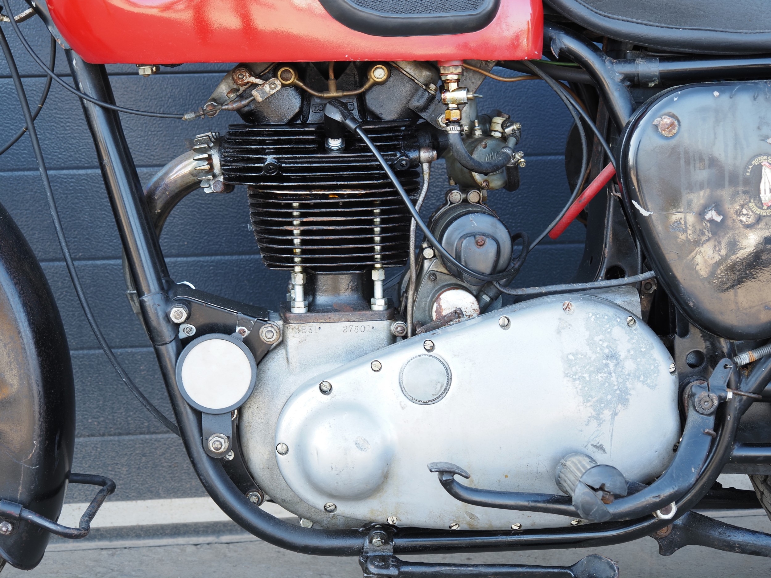 BSA B31 motorcycle. 1957. 350cc Frame No. EB31.7244 Engine No. BB31 ...