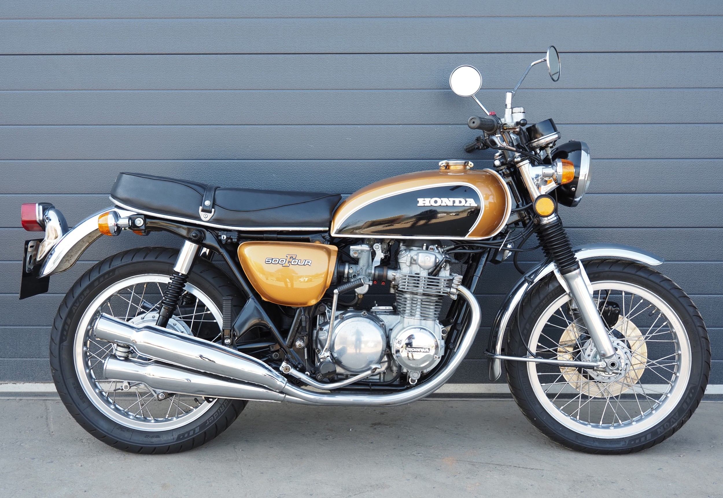 Honda CB500 Four motorcycle. 1972. 498cc Frame No. AMCB500S/L/HM323 ...