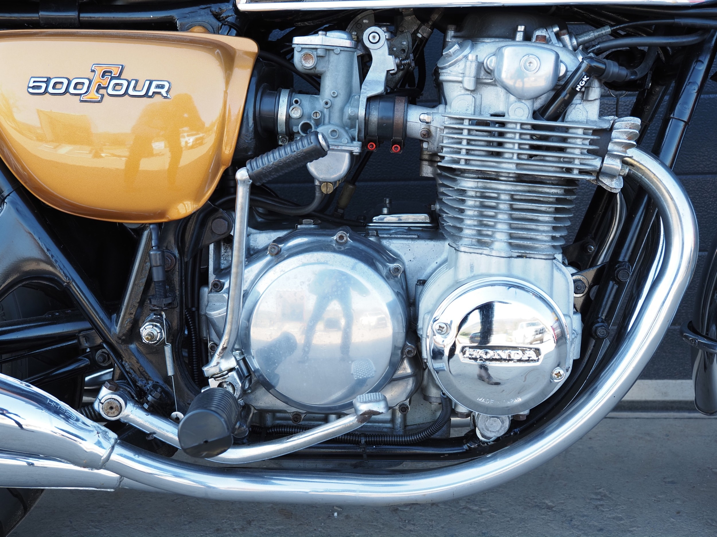 Honda CB500 Four motorcycle. 1972. 498cc Frame No. AMCB500S/L/HM323 ...