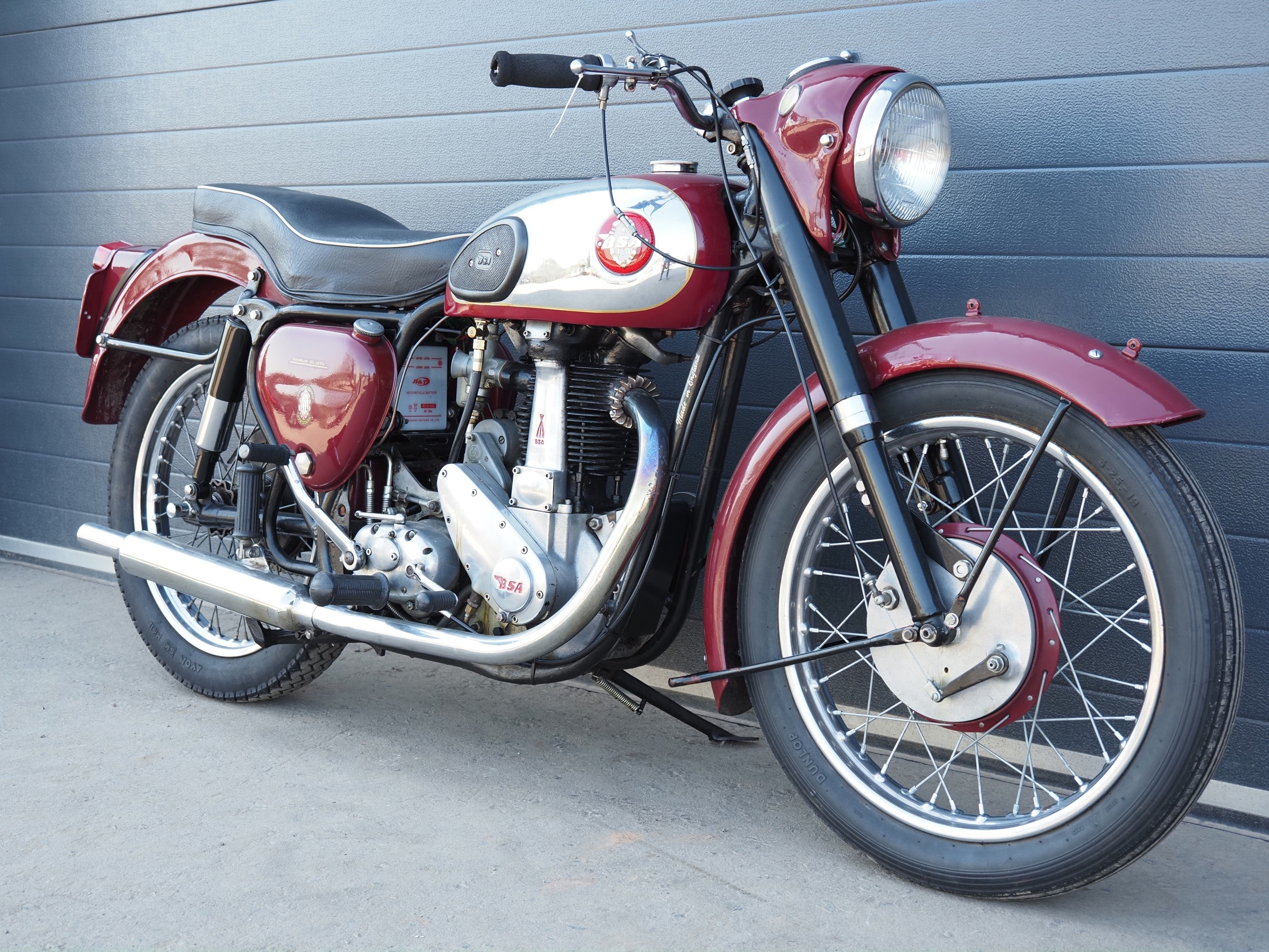 BSA B31 motorcycle. 1954. 350cc Frame No. CB3133112 Engine No ...