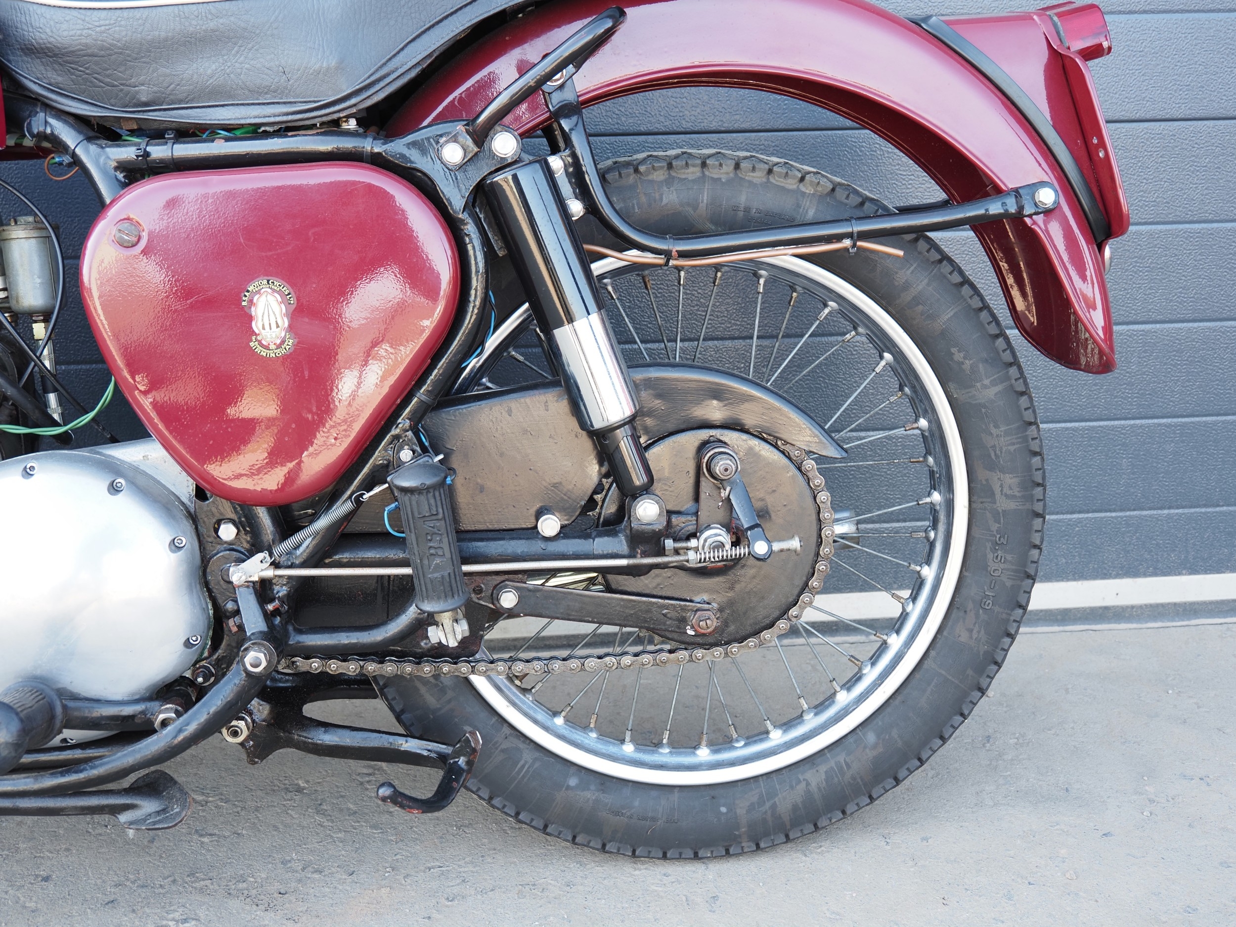 BSA B31 motorcycle. 1954. 350cc Frame No. CB3133112 Engine No ...