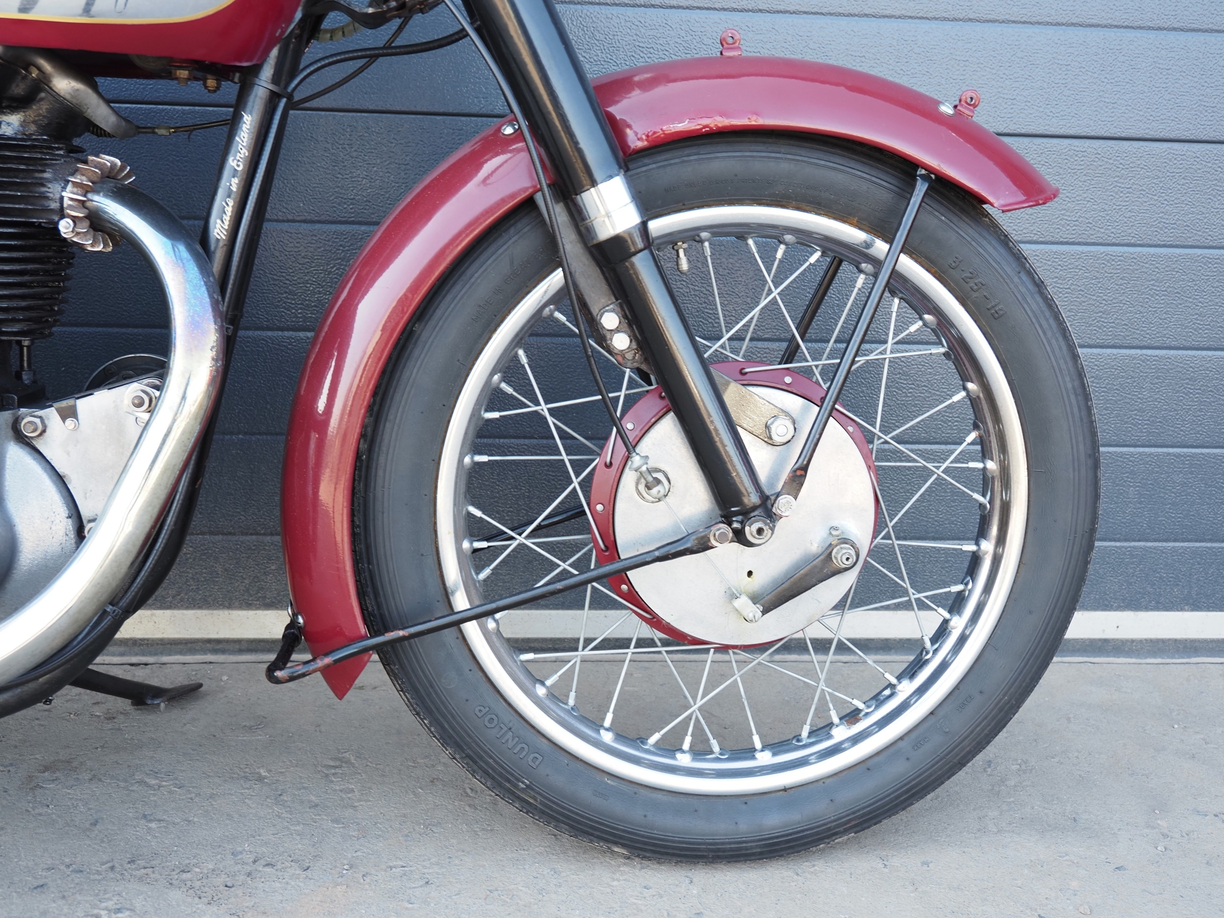 BSA B31 motorcycle. 1954. 350cc Frame No. CB3133112 Engine No ...