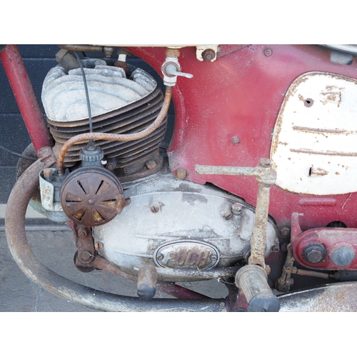 Puch 175 SVS motorcycle project. 175cc Frame No. 1607589 Engine No ...