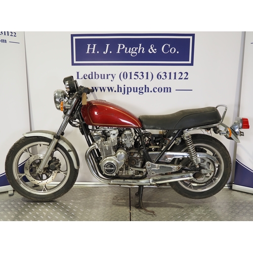 Suzuki GS550 motorcycle project. 550cc No docs. Key