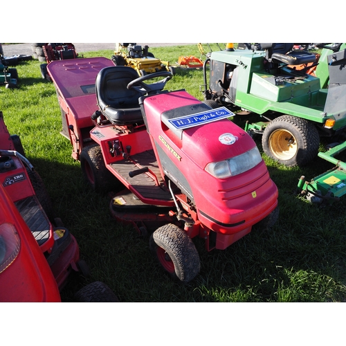 43 - Countax C300H ride on mower. Runs. Key in office