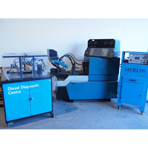 Hartridge AVN10-8 diesel testing machine with Merlin S3000 common rail ...