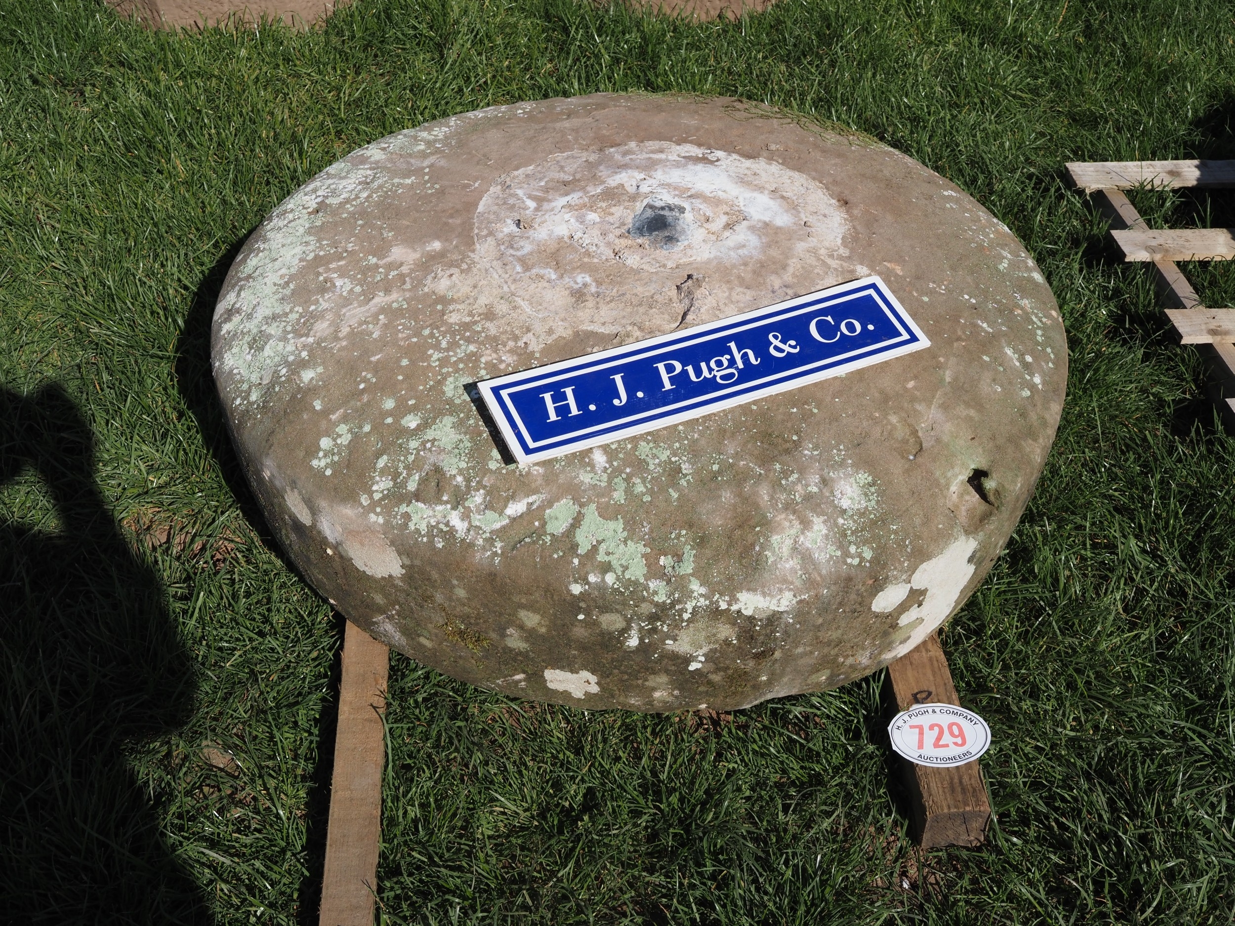 Cider mill stone approx. 3ft dia.