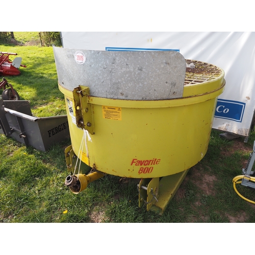 2009 - Kilworth Favorite 800 pan mixer